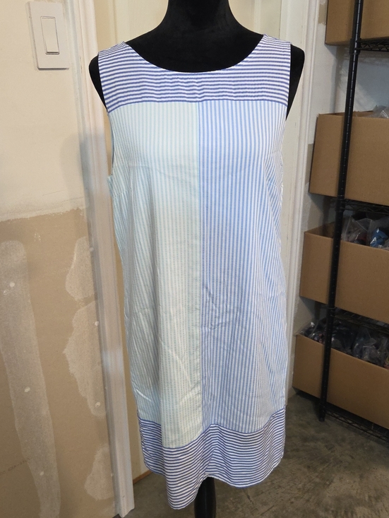 Vineyard Vines Dresses & Skirts - Vineyard Vines 146 Kentuky Derby Sleeveless Striped Midi Dress Cotton Colorblock